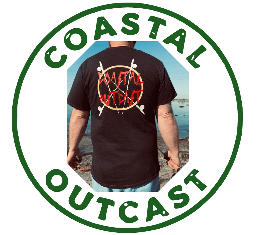 "Coastal Outcast FISH SLAYER" T-shirt