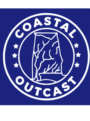 Screenshot 2021-12-08 093444 Vinyl Decal Sticker For Mug Car Truck Laptop - Coastal Outcast "Alabama State"